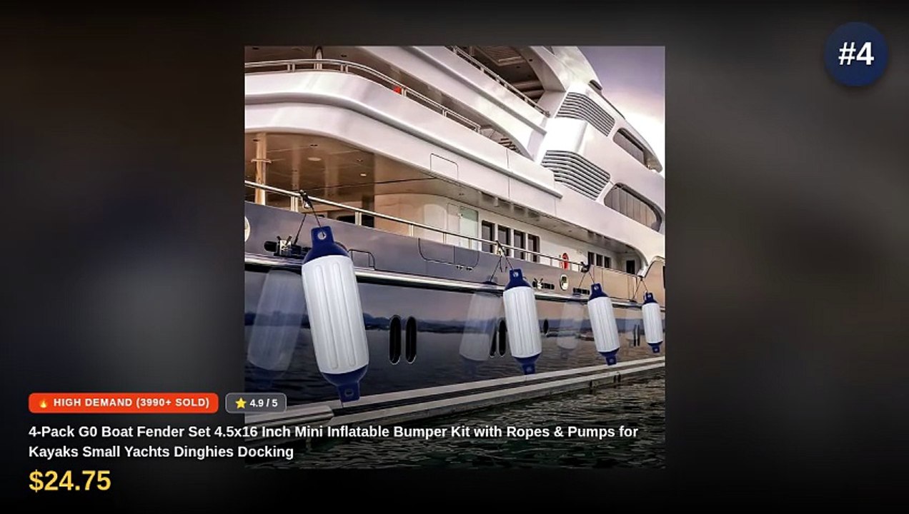 Boat Fender vs Mooring Spring: Which Protects Docks - Video Dailymotion