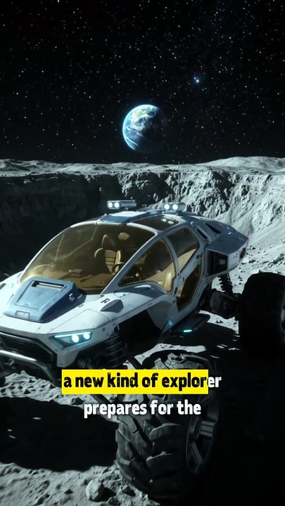 This Futuristic Vehicle Is Exploring the Moon! - video Dailymotion