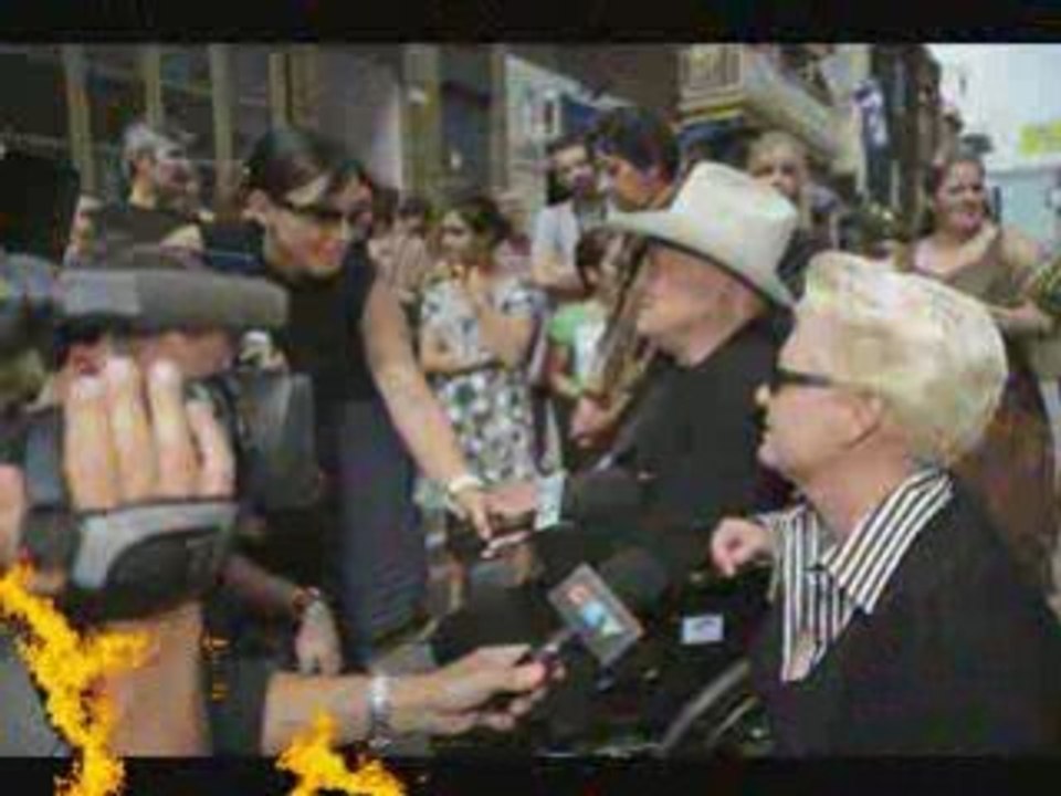 Visum incontra Tony Curtis al Festival di Montreal