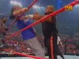 Booker T & Shane McMahon vs Tazz (handicap match)