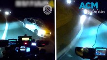 Police forced to swerve to avoid a crash with wrong-way driver