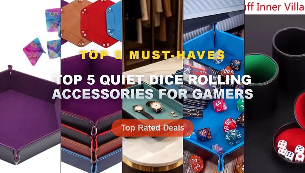 Top 5 Best Top 5 Quiet Dice Rolling Accessories For Gamers (Must Have ...