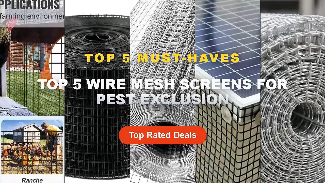 Cheap & Best Top 5 Wire Mesh Screens For Pest Exclusion Unboxing ...