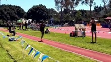 BOOM! 🏃‍♂️ That long jump turned into a long *whoops*! One misstep and the whole runway looks like a slapstick dance floor!