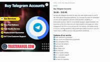 Top 14 Websites to Buy Telegram Accounts