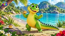 Chomp, Chomp, Chomp! 🐊 Charlie the Hungry Crocodile | Kids Song