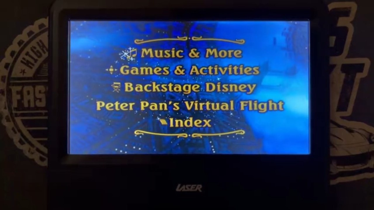 Opening to Peter Pan 2 Disc Special Edition Disc 2 2002 DVD Australia ...