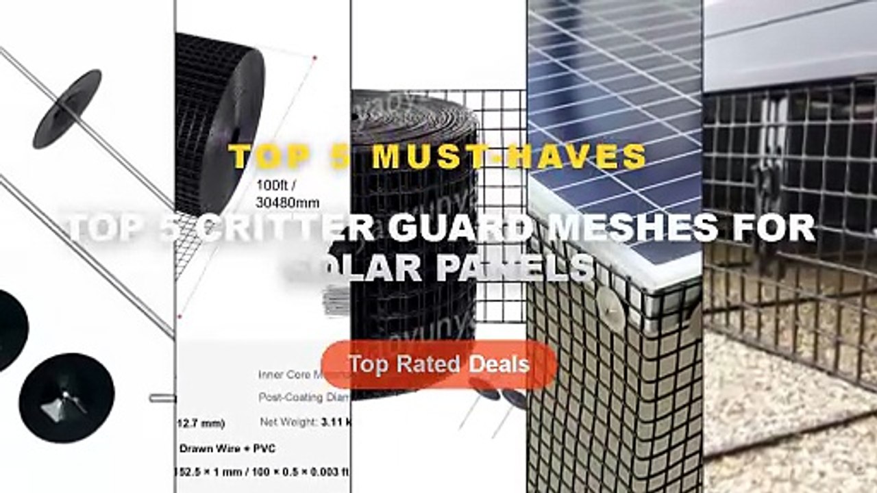 Amazing Top 5 Critter Guard Meshes For Solar Panels You Need To See ...