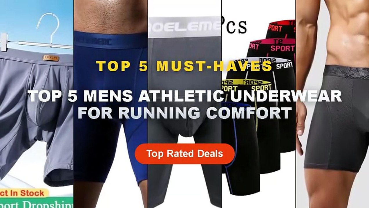 Amazing Top 5 Mens Athletic Underwear For Running Comfort You Need To ...