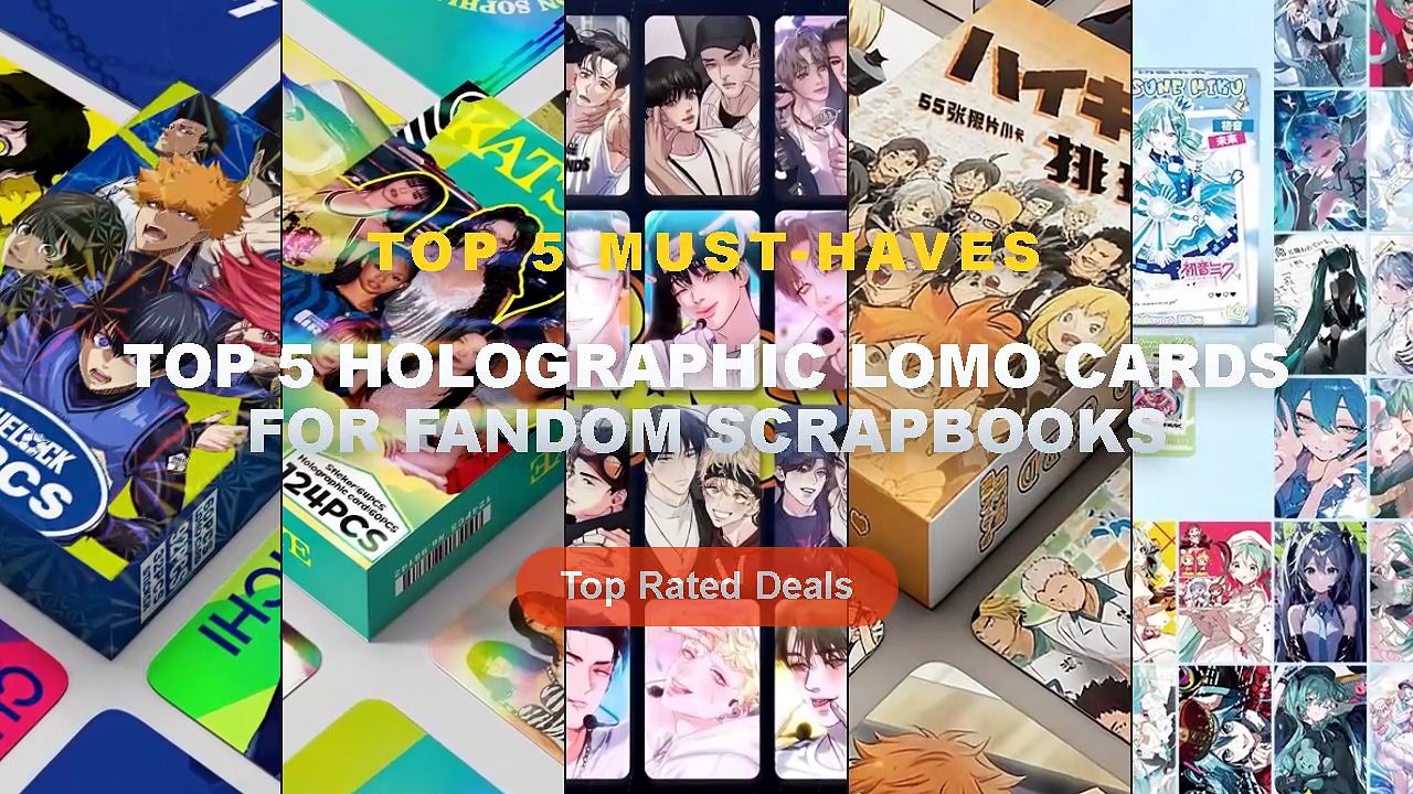 Top 5 Best Top 5 Holographic Lomo Cards For Fandom Scrapbooks (Must ...