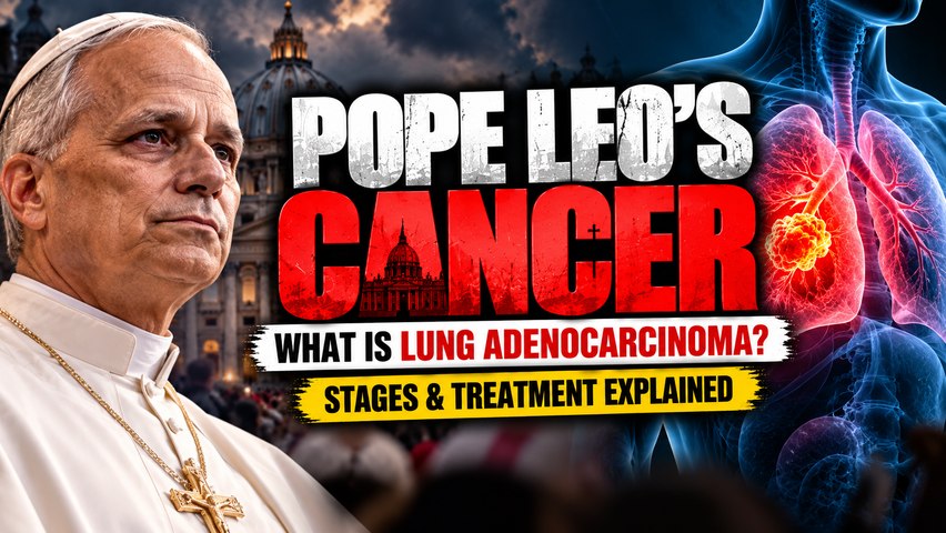 Pope Leo's Lung Cancer Explained: What Is Adenocarcinoma? Symptoms, Stages & Treatment | Science