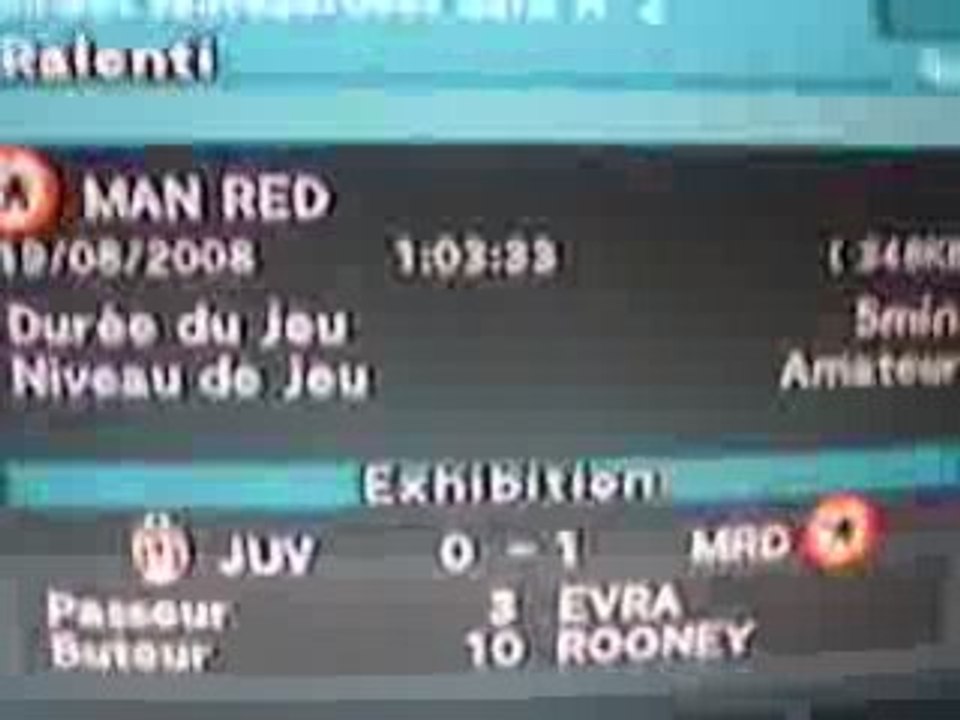 pes2008: rooney ki se reveille !!