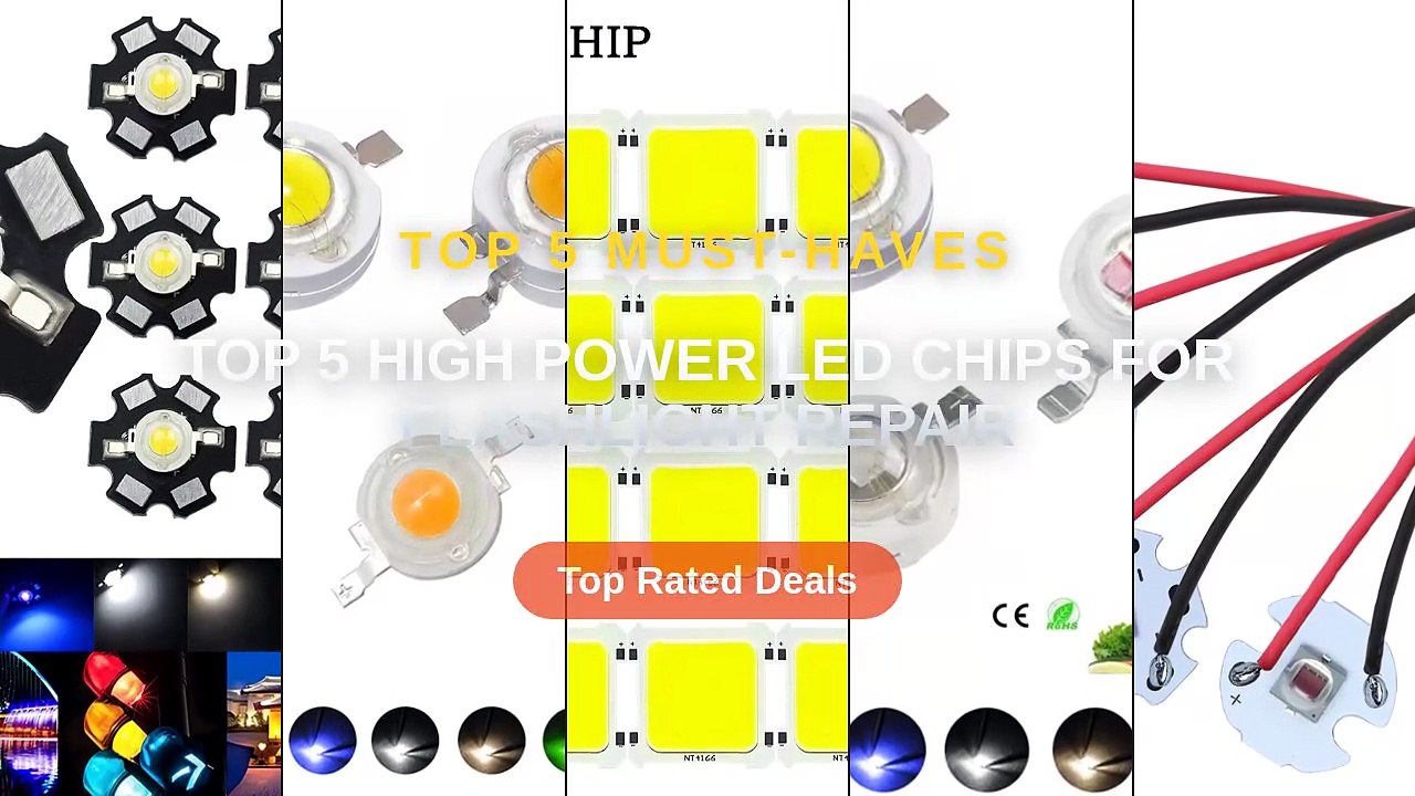Top 5 High Power LED Chips For Flashlight Repair - Video Dailymotion