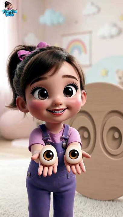 🧩 Learn 6 Body Parts for Kids! 👀👃👂 - video Dailymotion