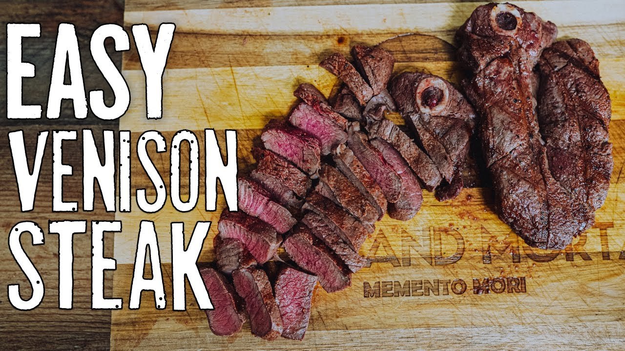MSG Dry-Brined Deer Steak on Grill Grates | Easy Venison Steak Recipe ...