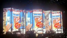 Cyndi Lauper - Intro Video BackDrop - Girls Just Wanna Have Fun Farewell Tour - Accor Arena Bercy Paris 2025