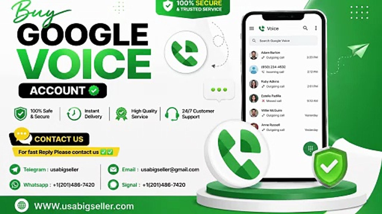 Buy Google Voice Account Online – Features and Safety Guide - video ...
