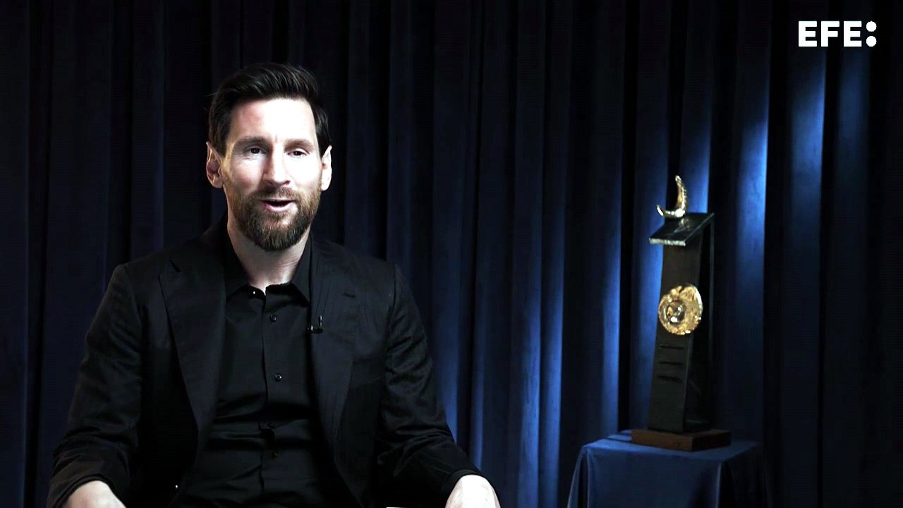 Messi recuerda su etapa en el Barcelona