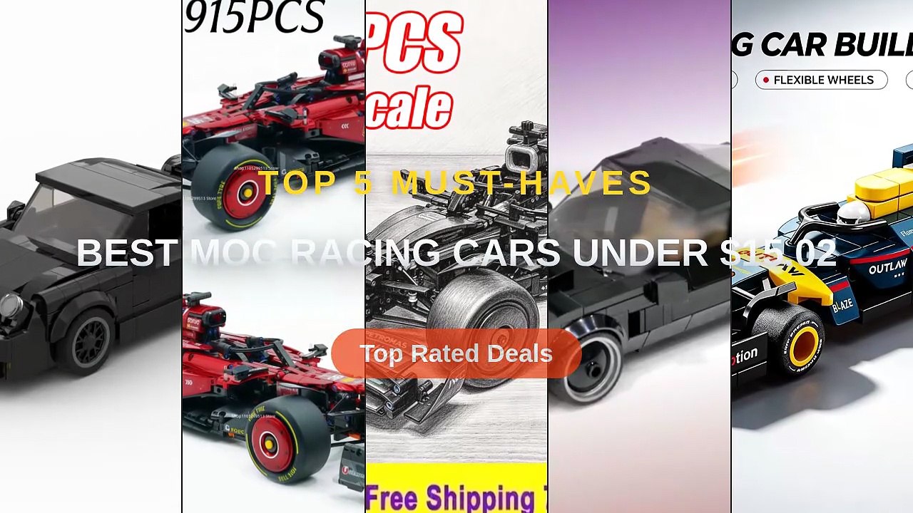 Best MOC Racing Cars Under $15.02 - Video Dailymotion