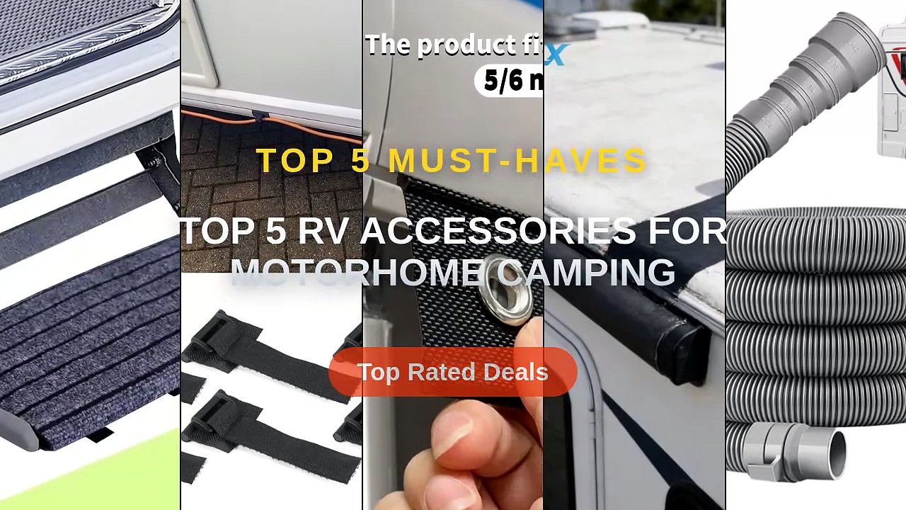 Top 5 RV Accessories For Motorhome Camping - Video Dailymotion