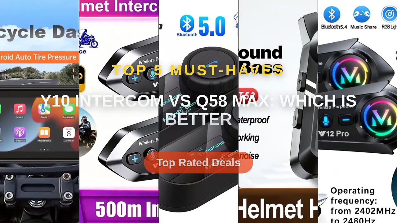 Y10 Intercom vs Q58 Max: Which Is Better - Video Dailymotion