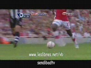 هدف ارسنال الثاني في نيوكاسل