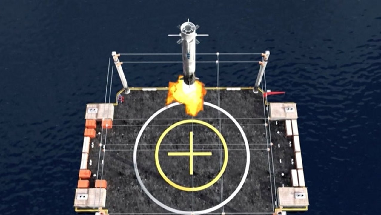 China To Use Adjustable 'Net' To Catch Reusable Rockets - video Dailymotion