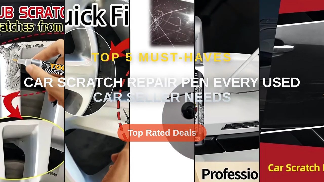 Car Scratch Repair Pen Every Used Car Seller Needs - Video Dailymotion