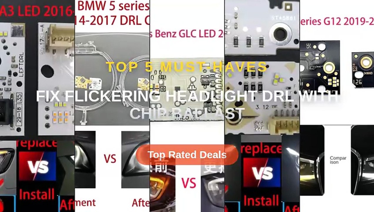 Fix Flickering Headlight DRL With Chip Ballast - Video Dailymotion