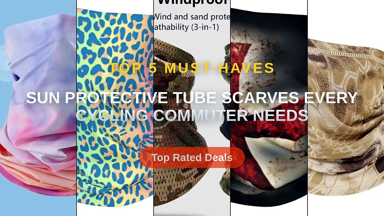 Sun Protective Tube Scarves Every Cycling Commuter Needs - Video ...