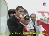 Tunisie - Retour d'oussama mellouli à tunis