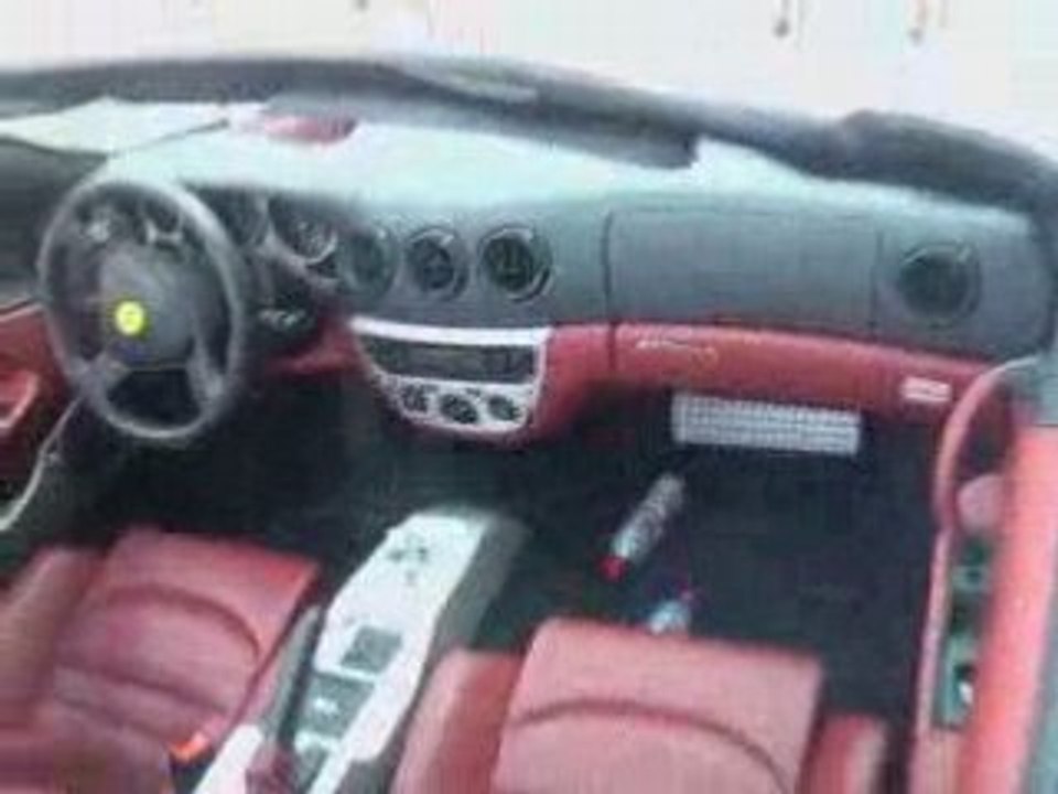hotel REGENT a BORDEAUX : Ferrari 360 spider interieur