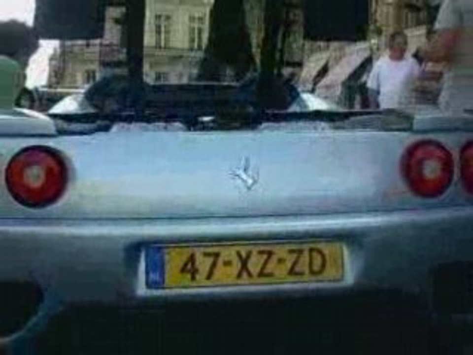 hotel REGENT a BORDEAUX : Ferrari 360 spider moteur