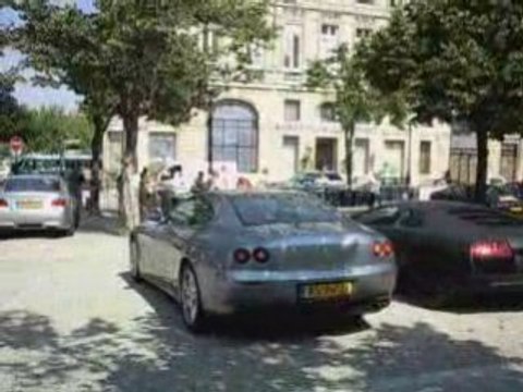 place a BORDEAUX : FERRARI 612 + PORSCHE