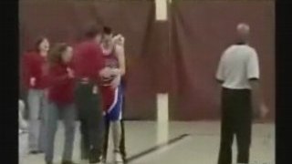 Loud Arm Snap During Basketball Game