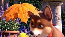 Corgi Puppy Rescues Trapped Baby Duckling! 🍁🦆