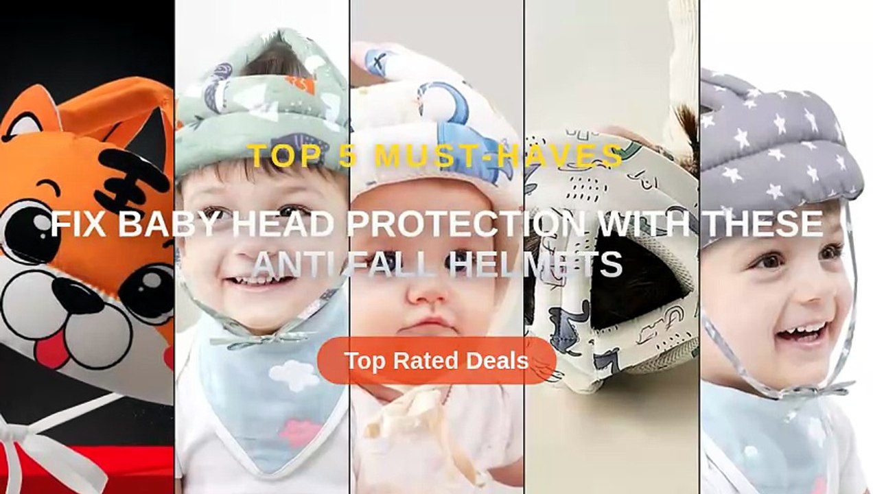 Fix Baby Head Protection With These Anti Fall Helmets - Video Dailymotion