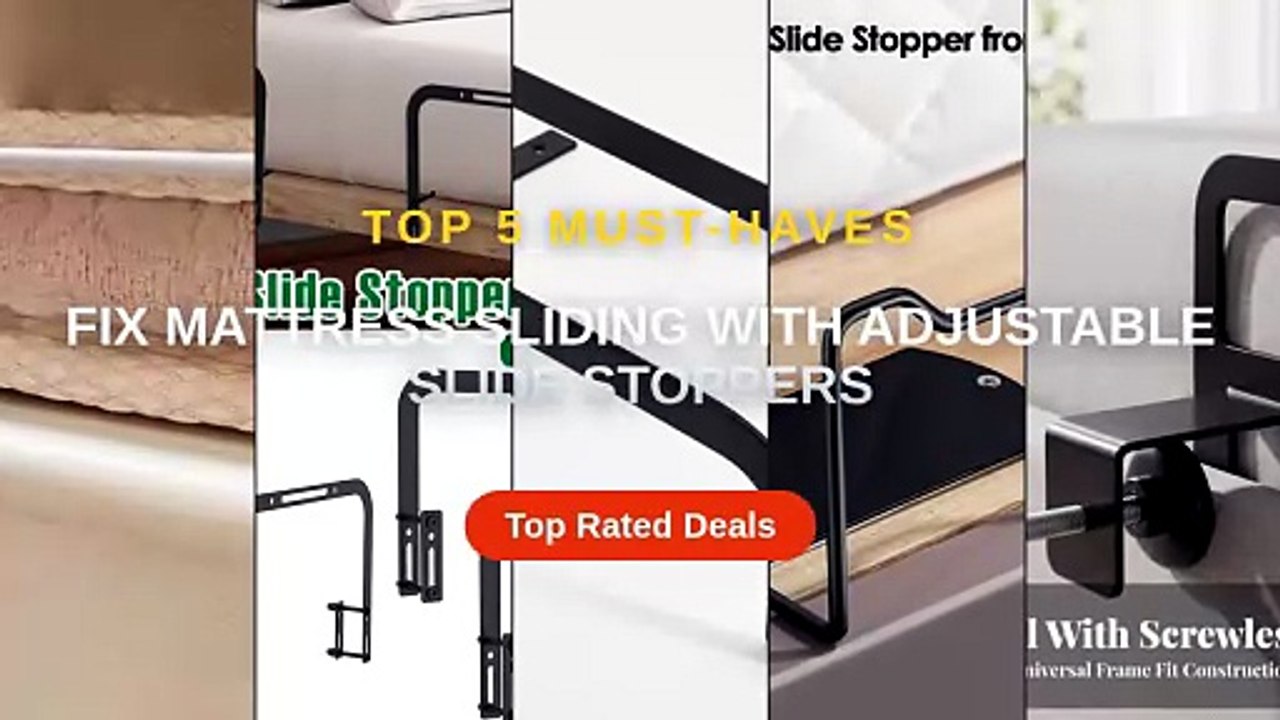 Fix Mattress Sliding With Adjustable Slide Stoppers - Video Dailymotion