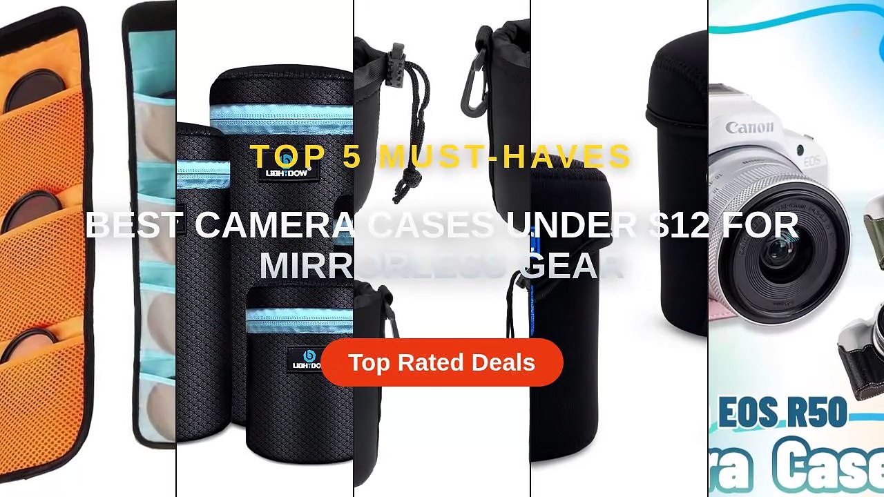 Best Camera Cases Under $12 For Mirrorless Gear - Video Dailymotion