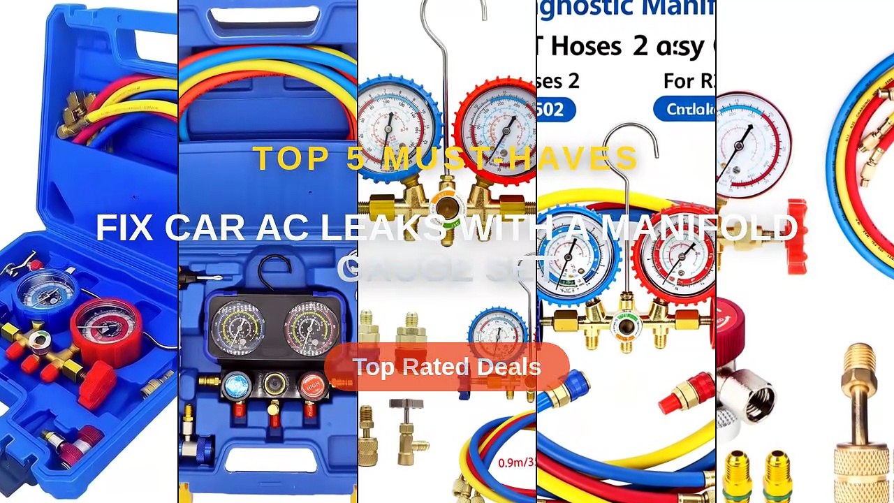 Fix Car AC Leaks With A Manifold Gauge Set - Video Dailymotion