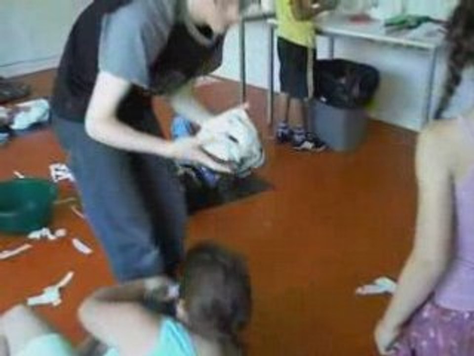 Création de masques en platre des 7-10 ans