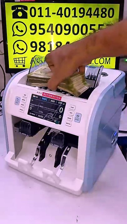 💎 Dual Pocket Mix Cash Counter with Inbuilt Printer: Elite Precision! ⚡ ...