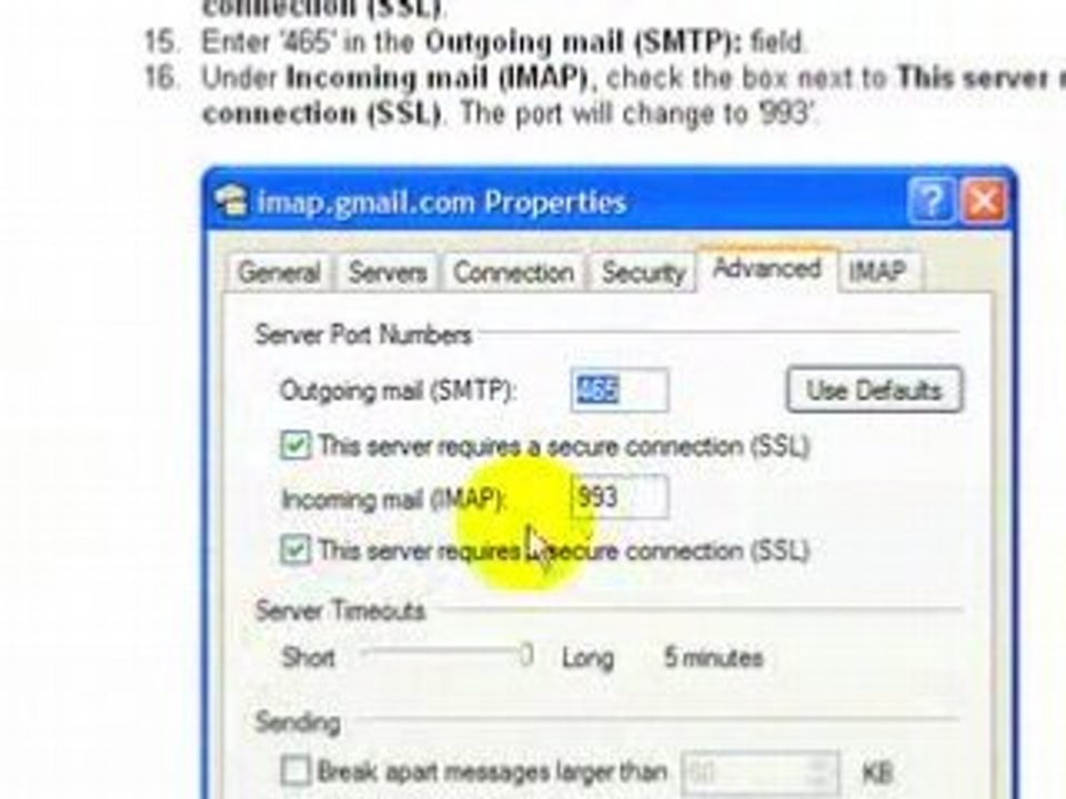 How to Setup Your Email in Outlook Express - IMAP Format