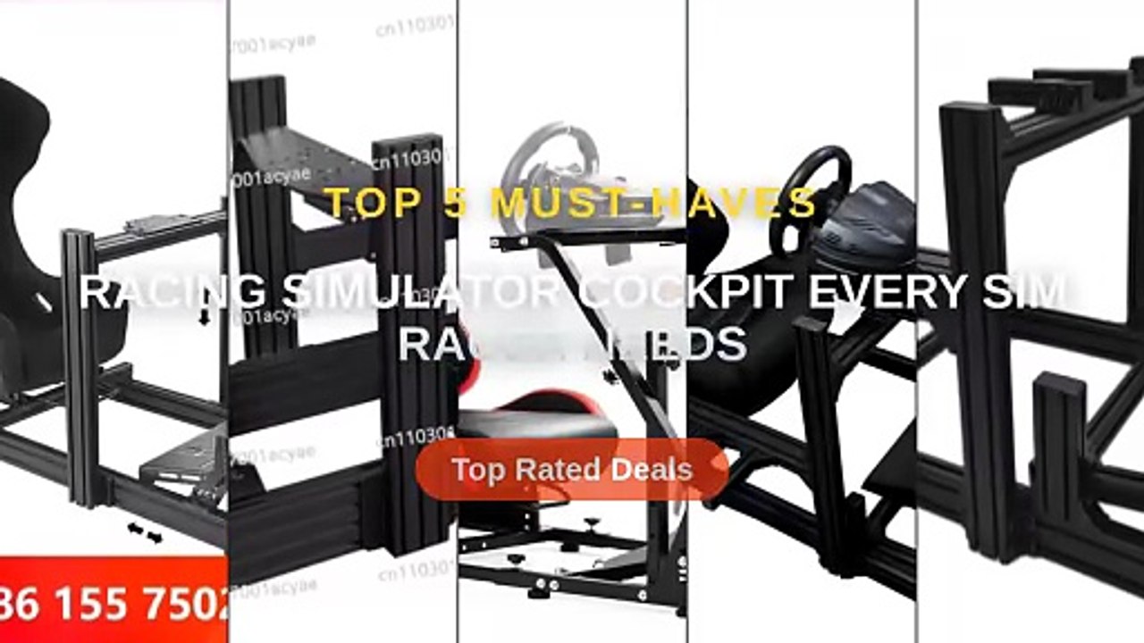 Racing Simulator Cockpit Every Sim Racer Needs - Video Dailymotion
