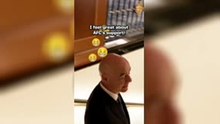 How does Infantino feel about the AFC’s support?