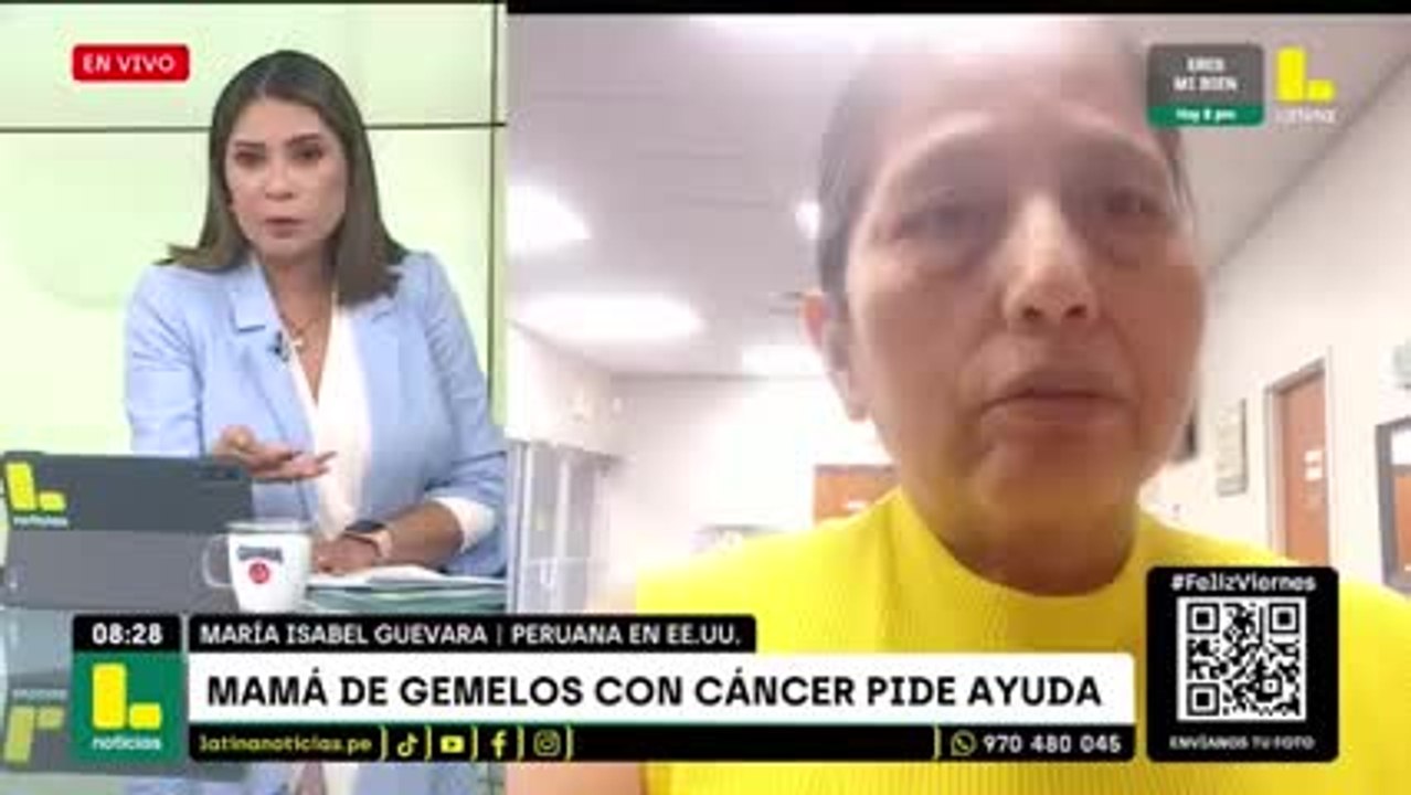 Madre que viajó a EE. UU. para tratar el cáncer de gemelos pide ayuda ...