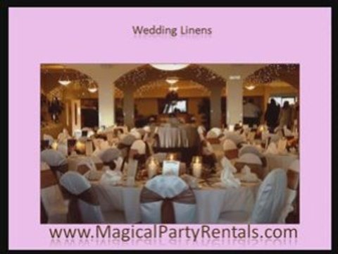 San Diego Wedding Linens
