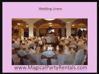 San Diego Wedding Linens