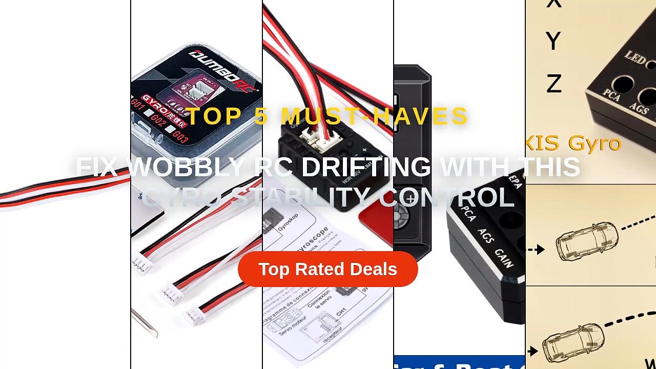 Fix Wobbly RC Drifting With This Gyro Stability Control - Video Dailymotion