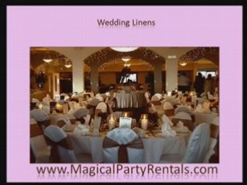 San Diego Wedding Linens